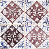 Colored dutch tile 1